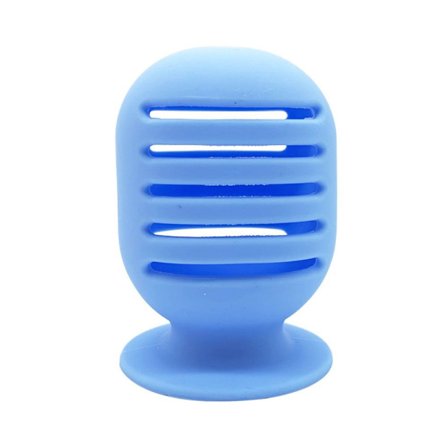 Skönhet Ägg Förvaringslåda Puder Puff Hållare BLÅ - high quality