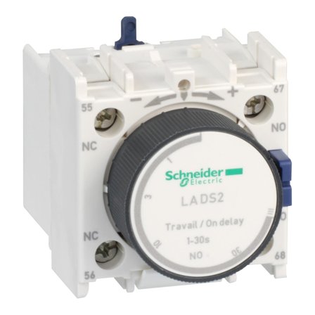 Schneider Electric LADS2 Tidenhet 1-30S, for Y/D-koblinger, Elfordeling & strømforsyning