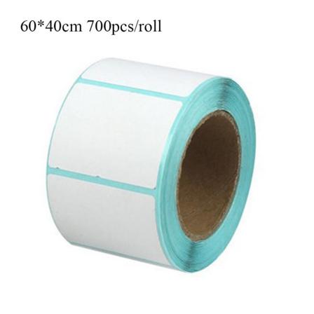700 St/rulle Thermal Klistermärke Självhäftande Papper Paketetikett