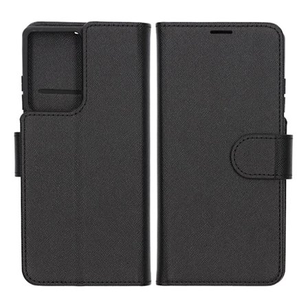 Motorola Edge 50 Fusion 5G Plånboksfodral med Stativ - Svart