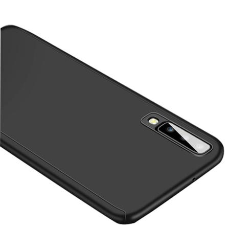 Samsung Galaxy A70 - Praktiskt Heltäckande Skyddsskal (FLOVEME) Black Svart