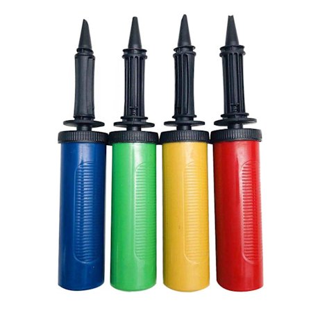 1 st Yoga Ball Bröllop Hemma Födelsedagsfest Ballong Pump Bindningsverktyg Luft Uppblåsare