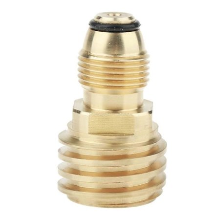 LP Gassflaske Propan Tank Adapter Konverter Ventil POL til QCC1 /Type1