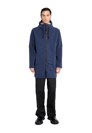 Stutterheim Stockholm Patch Regnjackor Dam Blå MEDIUM