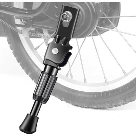 Sykkelstøtte for barn, 12 tommer - Justerbar - Enkel side - Karbonstål