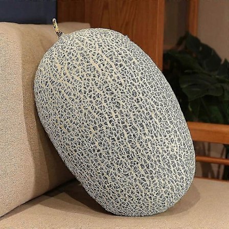 35-55 cm Livaktige Frukter Plysj Leketøy Simulering Eple Vannmelon Mlemon Litchi Ango Jordbær Ananas Durian Utstoppet Pute