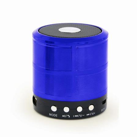 GEMBIRD Tragbare Bluetooth-Lautsprecher blau