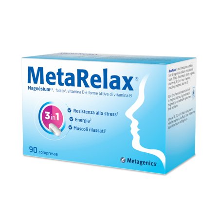 Metarelax New 90 Compresse - Integratore Rilassante Naturale