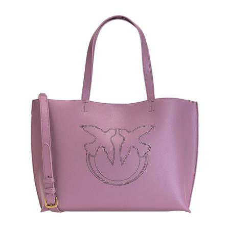 Pinko Everyday Shopper taske Lilla, Dame Skuldertasker, Størrelse: ONE Size