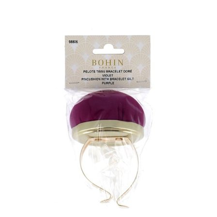 METALLARMBAND MED VELURTRÅD (Förpackning med 5) - 98806