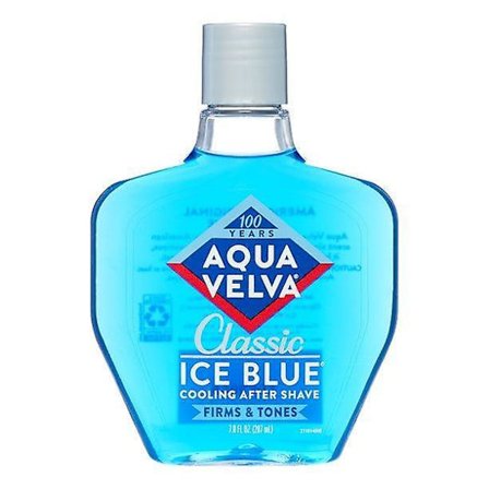 Aqua Velva After Shave, Klassisk Ice Blue Duft Som Kjøler, Strammer Opp Og Toner Huden, 207 ml Flaske