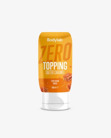 Bodylab Zero Topping Salted Caramel, 290 ml, Livsmedel & Hälsa, Livsmedel, Lågkalorisåser och spray