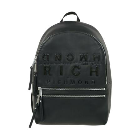 John Richmond, Backpacks Czarny, Kobieta, Rozmiar: ONE Size