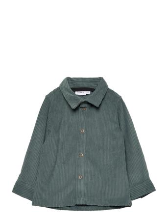 Nmmbatrot Cord Ls Shirt Ep Paita Vihreä Name It