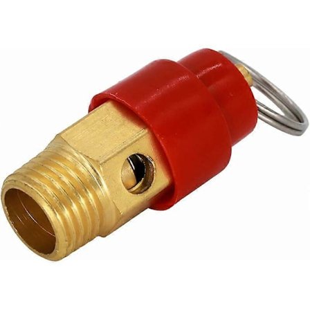 1/4 BSP Sikkerhetsventil Luftkompressor Trykkbryter 145PSI 8.8 BAR