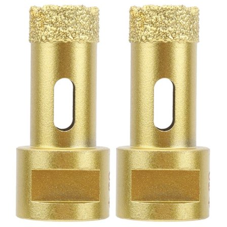 2 kpl timanttireiän saha-avaaja juotos poranterä poraus marmori betonityökalut M14 20mm