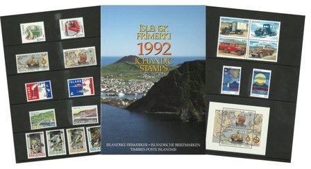 Island - Årsmappe 1992