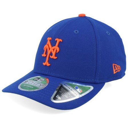 New Era - MLB Blå adjustable Keps - New York Mets MLB PR 9FORTY M-Crown Royal/Orange Adjustable @ Hatstore