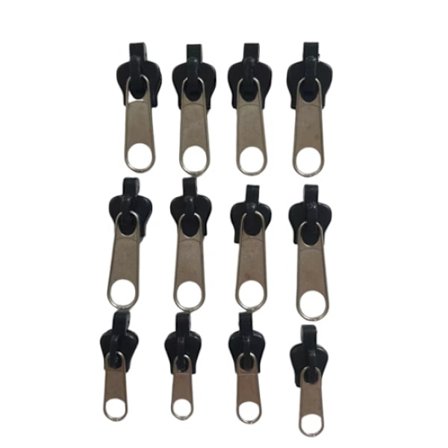 12 stk. lynlåsløbere til lynlås 12-pak