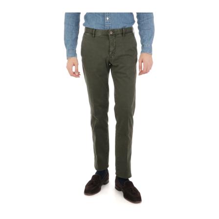 Incotex, Slim-fit Trousers Groen, Heren, Maat:W38