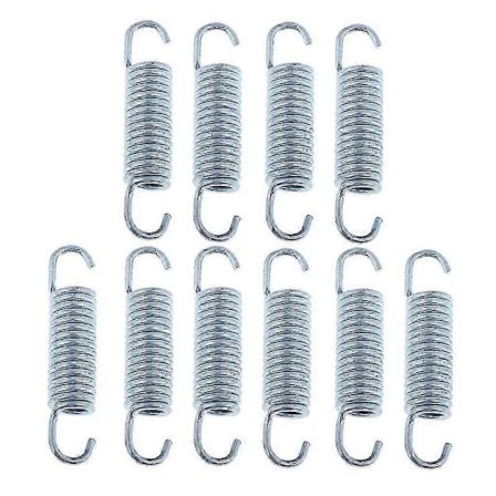 10x solide trampolin fjedre erstatning 10/11.6/14/16.5/8.8cm fjeder 10cm