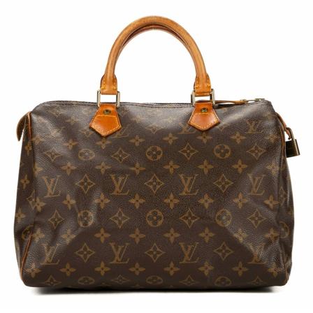 Louis Vuitton Vintage Pre-owned Speedy 30 Monogram Handväska brun, Dam Vintage Väskor, Dam, Storlek: ONE SIZE