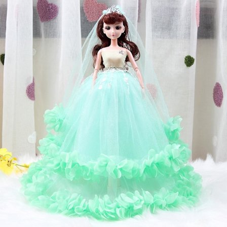 45cm Pige Extral Fancy Dukke Poserbar Stilful Dukke Fe Karakter Figuriner Legetøj Gave Til 7-14 År Gammel PigeBY