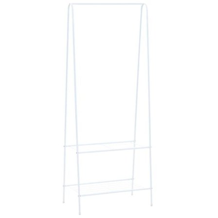vidaXL Klesstativ 59x35x150 cm hvit Hvit
