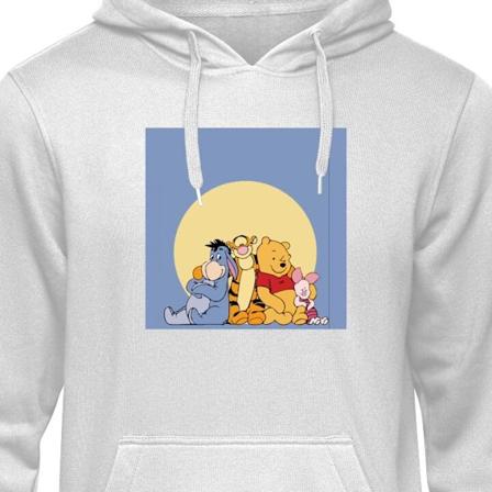 Hoodie til Voksen | Behagelig Hættetrøje grå M