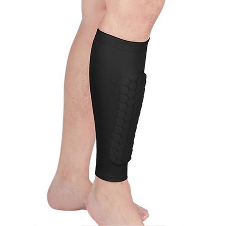 Skinnebensbeskyttere til ski med gelpuder, letvægts honeycomb lægbeskyttelse til børn og voksne