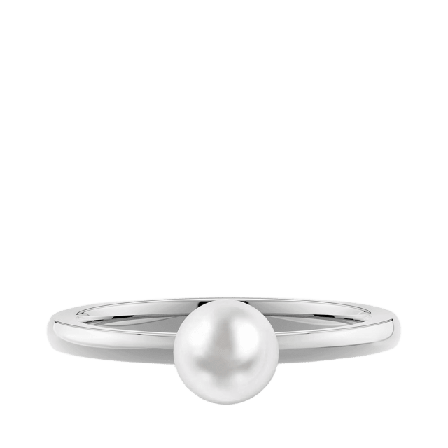 Edblad Lilian Ring Steel Smycken & klockor Dam Grå S 16,8 mm