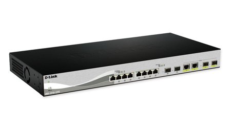 D-LINK DXS 1210-12SC - switch - 12 porter - smart - rackmonterbar