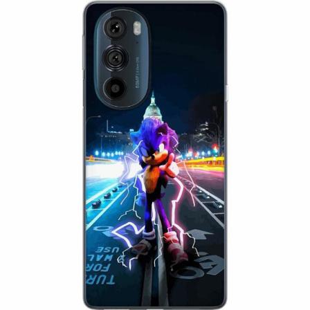 Motorola Edge 30 Pro Genomskinligt Skal Sonic The Hedgehog