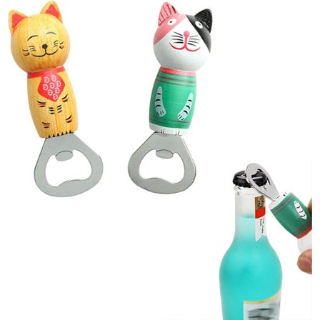 Flasköppnare i Trä, Unik Ölflasköppnare