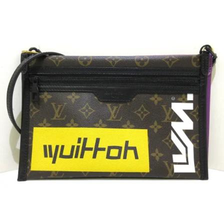 Louis Vuitton Vintage Pre-owned Cotton louis-vuitton-bags Lilla, Dame Vintage Tasker, Størrelse: ONE Size