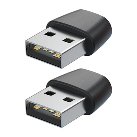 Metallinen Type C naaras-USB2.0 urosadapteri 480Mbps tiedonmuuntimet laturisovitin