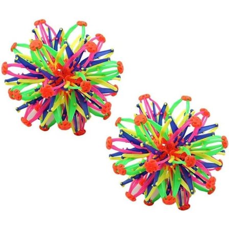 2-pack expanderbar boll, hopfällbar och utbytbar magisk boll för unga