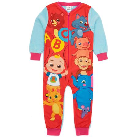 Cocomelon Barnkläder/Barn ABC Sovdräkt 18-24 Månader Orange/Blå Orange/Blue 18-24 Months