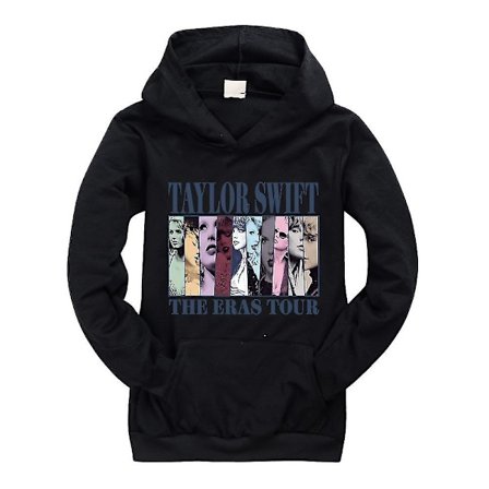 Pop Taylor Swift The Eras Tour Hettegenser Jenter Gutter Hettegenser Genser Pullover Topper 9-14 År Barn Ungdom Høy Kvalitet
