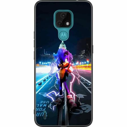 Motorola Moto E7 Svart Skal Sonic The Hedgehog