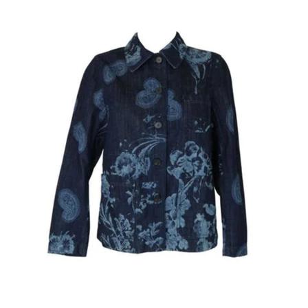 Dior Vintage Pre-ownedFabrictops , Blauw , Dames , Maat: ONE Size Vintage Jassen