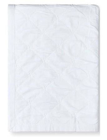Lexington Home Signature Star Organic Cotton Quilted Bedspread - White - 260X240