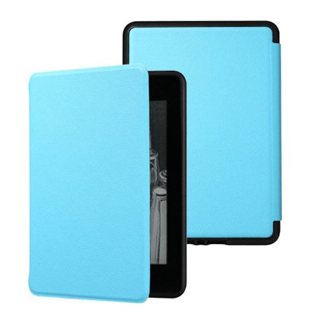 6 tommers E-Reader Smart Case PQ94WIF Beskyttelsesskall LYS BLÅ