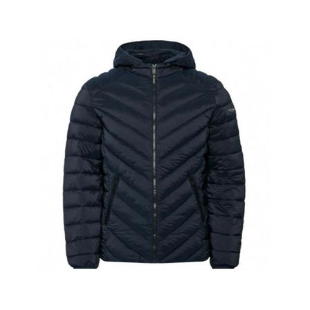 Guess, Down Jackets Blauw, Heren, Maat:M