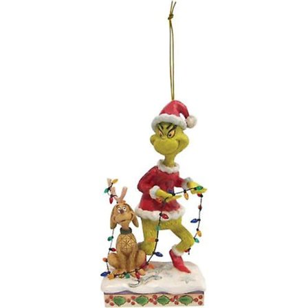 Julepynt med Grinch - Juletrærhengende Dekorasjon Figur Smykke -sz.11977