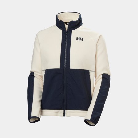 Fleecetröja Helly Hansen Rig Fleece Jacket Cream, dam, X-Small