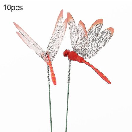 10 kpl Tekoäly Simulaatio Suursukonkorento Panokset Ulkona Puutarha Piha Nurmikko Koristelu