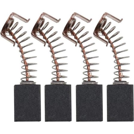 2 par motor kulbørster, 12 x 8 x 5 mm, kompatibel med Black & Decker G720 vinkelsliber KLB
