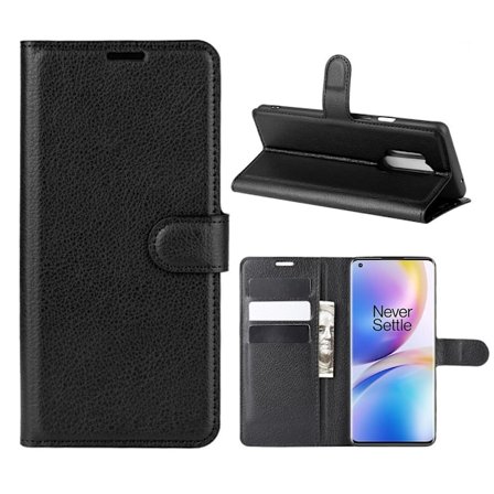 Classic OnePlus 8 Pro flip etui - Sort