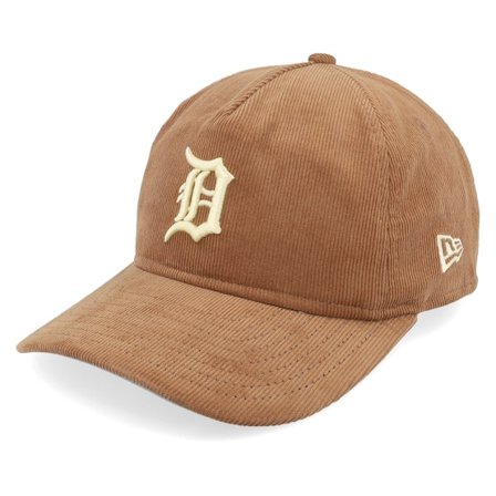 New Era - MLB Brun adjustable Keps - Detroit Tigers Golfer Nostalgic A-Frame Adjustable @ Hatstore